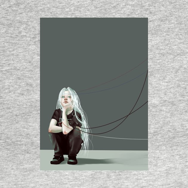 Child Sephiroth by Saoghal